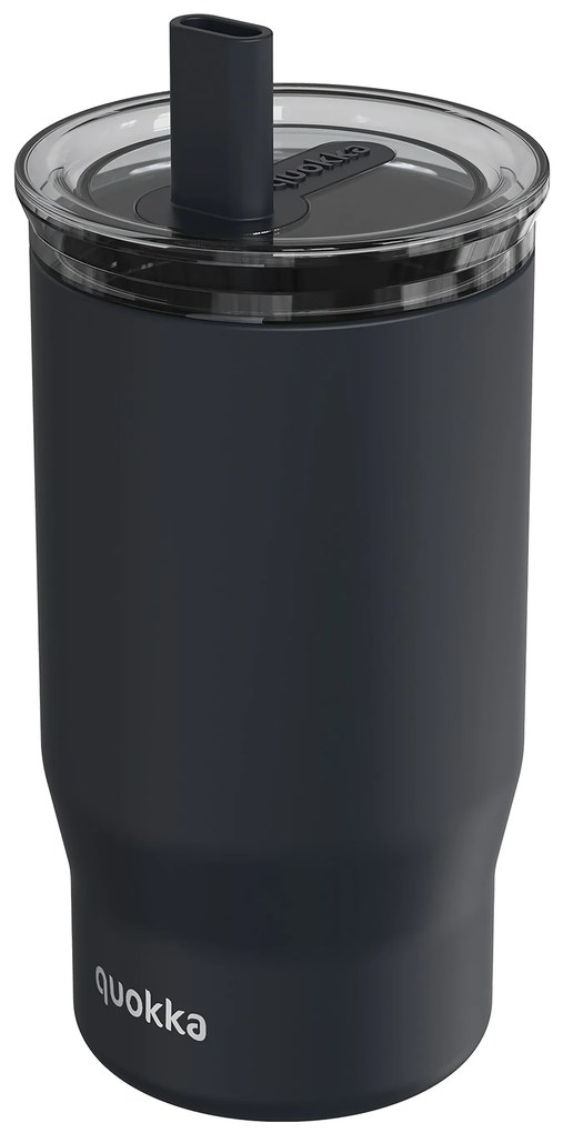 Nerezový termohrnček so slamkou Mist Black 720 ml