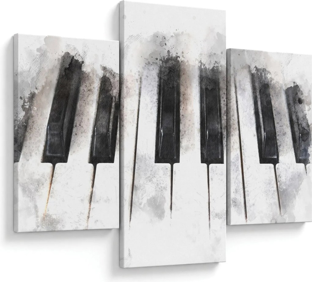 Obraz - Piano, aquarel (90x60 cm)