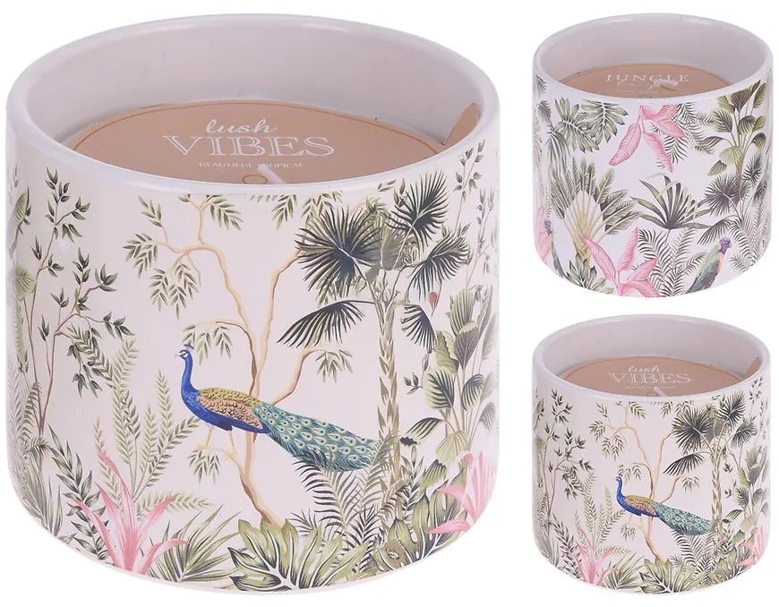 Vosk v keramickom kvetináči 105x85mm