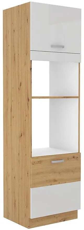 Kuchynská skrinka Artisan Biely lesk 60dpm-210 2f