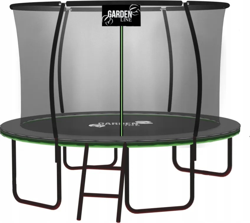Garden Line 10FT 312 CM TRAMPOLÍNA S REBRÍKOM A BEZPEČNOSTNOU SIETOU *7635