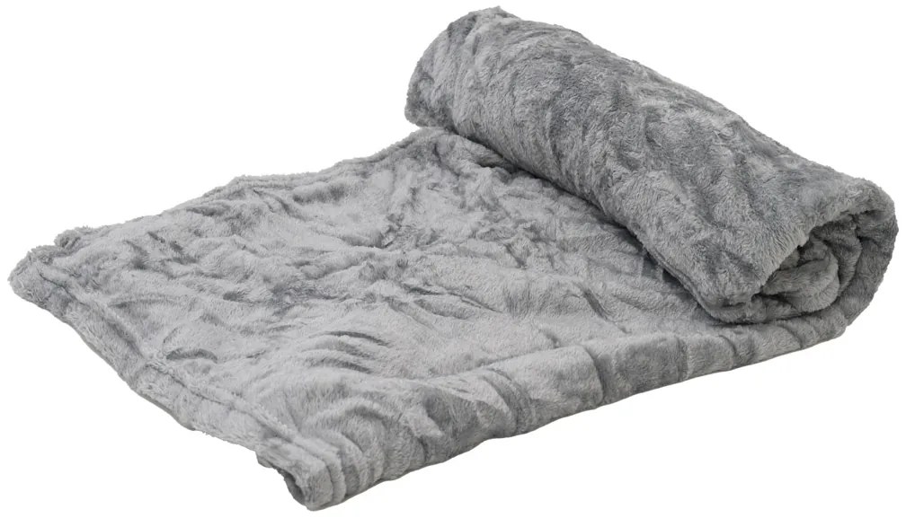 Plyšový MEDVEDÍK BOB s detskou dekou vo vnútri modrý