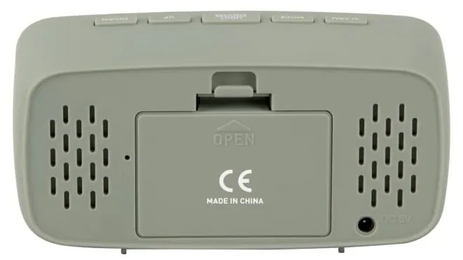 Svetlozelený digitálny budík - Karlsson