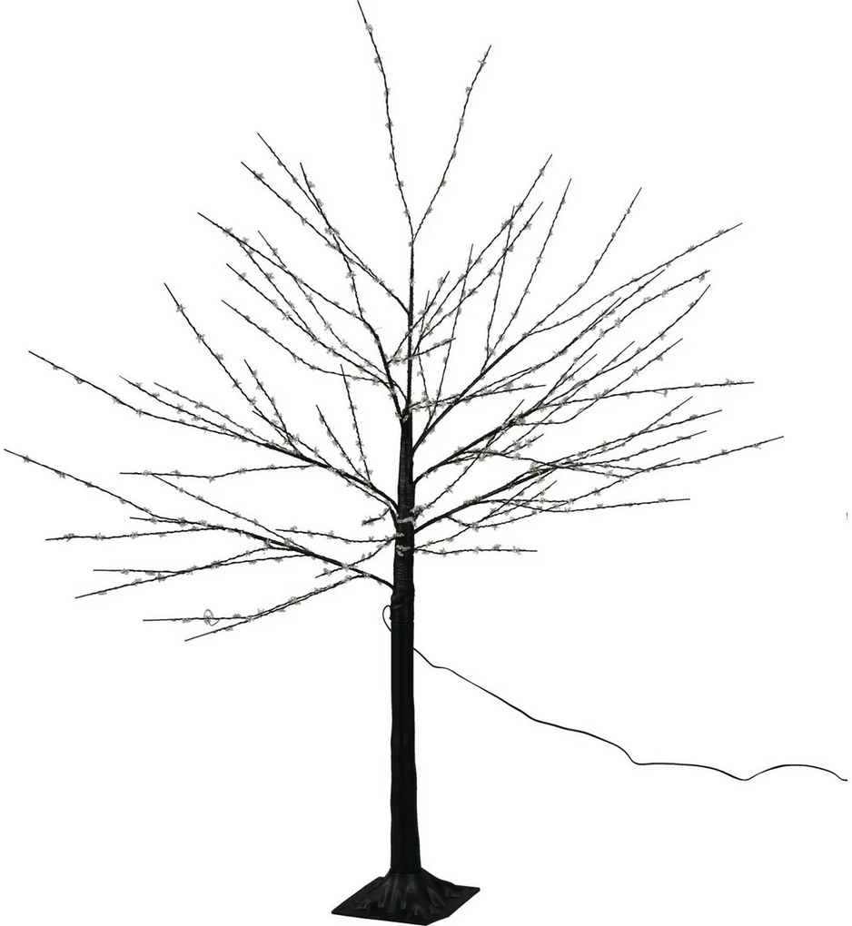 LED Stromček s kvietkami, 480x LED, 120 cm
