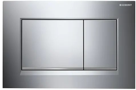 Geberit Sigma30 ovládacie tlačidlo plast, chrómový lesk 115.883.KH.1