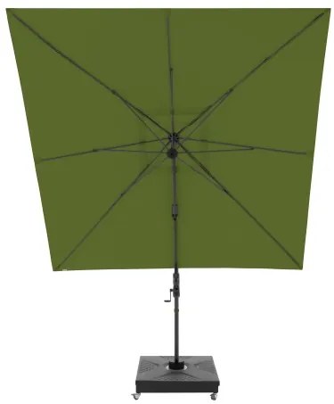 Doppler myZone 280 x 280 cm - záhradný naklápací bočný slnečník - Rozbalený tovar (S295)