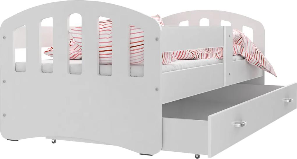 GL Biela detská posteľ 200x80 cm