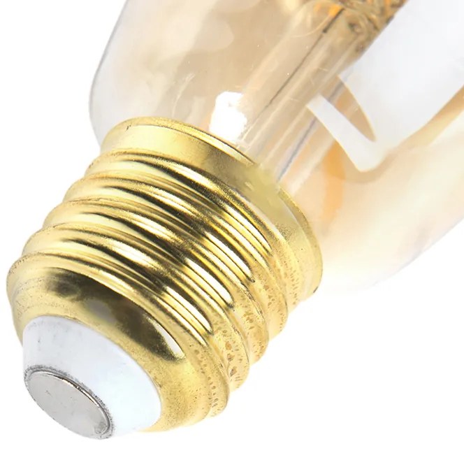 Sada 5 stmievateľných LED žiaroviek E27 ST64 Goldline 5W 380lm 2200K