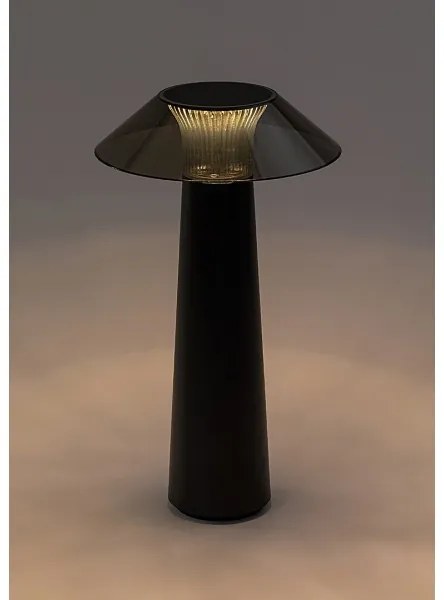 Rabalux 77062 - LED Stmievateľná stolná lampa ASSEN LED/5W/5V IP44 čierna