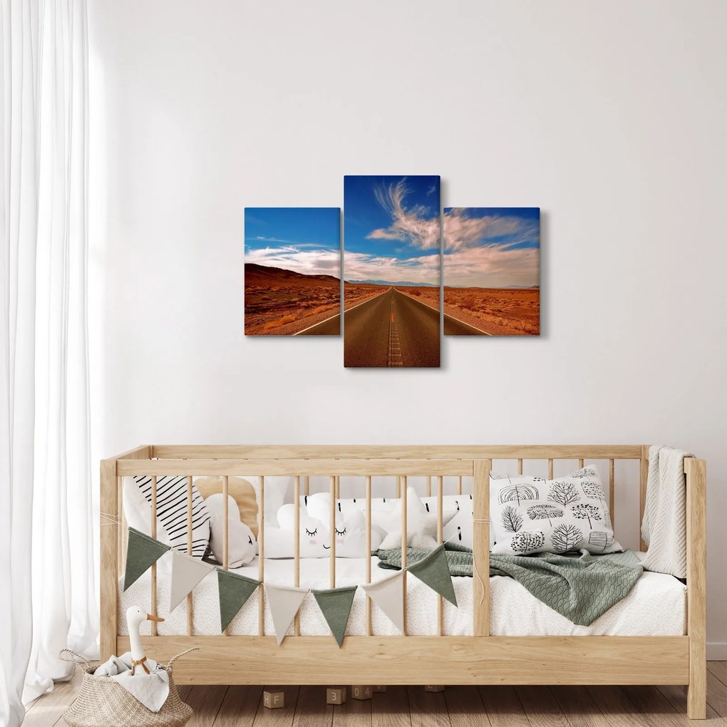 Obraz dlhej cesty (90x60 cm)