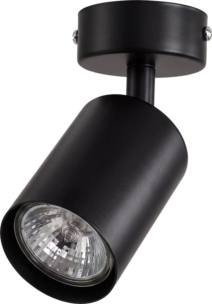 Toolight Toolight, JNH028-1C, bodové svietidlo na strop a stenu, 1× GU10, čierna, OSW-56214