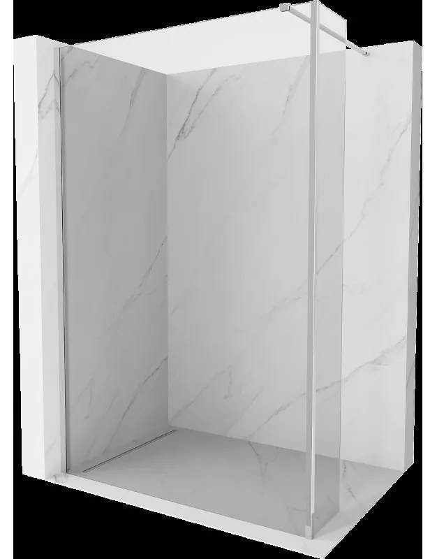 Mexen Kioto sprchová stena Walk-in 115 x 30 cm, priehľadná, chróm - 800-115-212-01-00-030