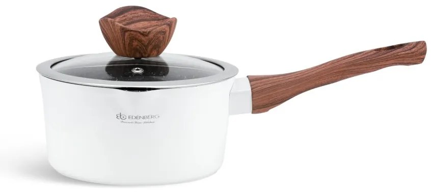 Biela 15 kusová sada hrncov