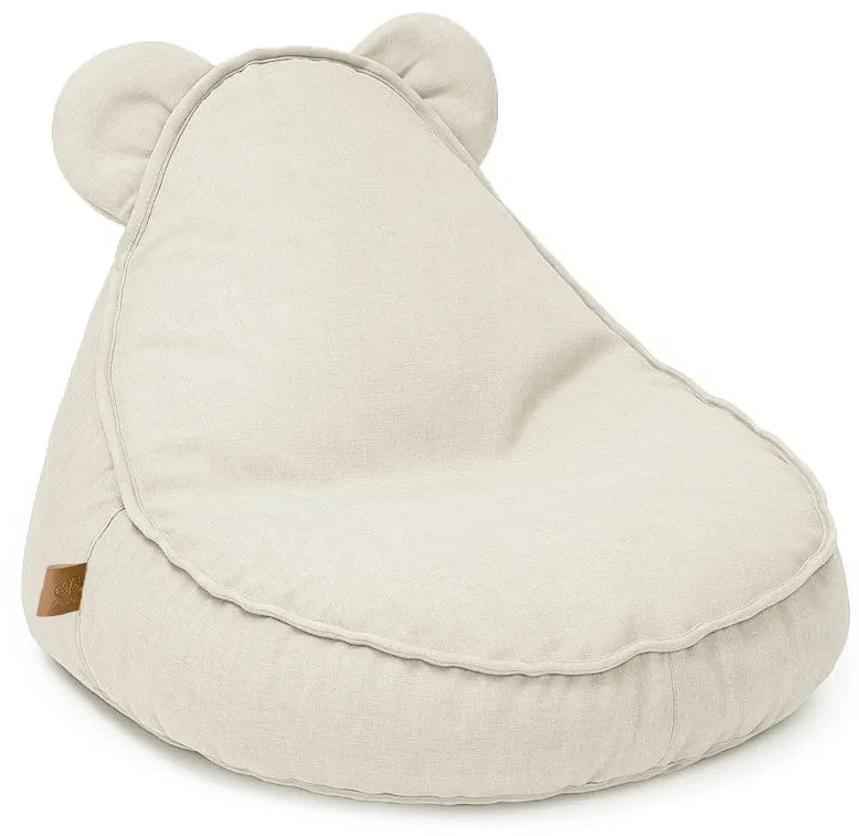Outzy sedací vak s uškami, oat-blush-beige