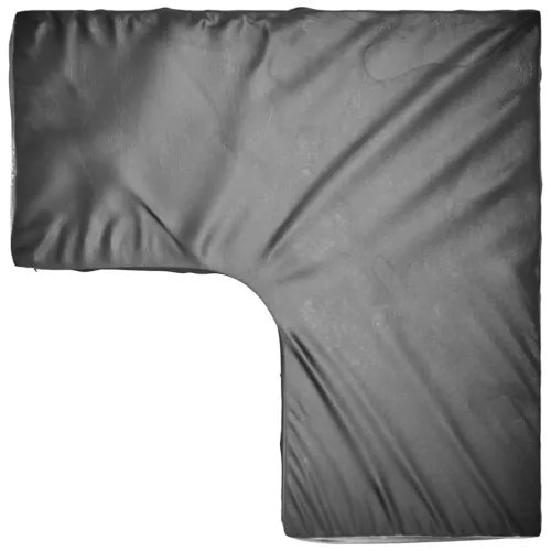 vidaXL Kryty na záhradný nábytok v tvare L 2ks 12 očiek 185x185x90 cm-