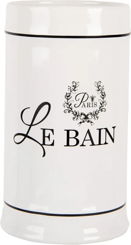 Keramický kelímok na zubné kefky Le Bain - Ø 8*13 cm