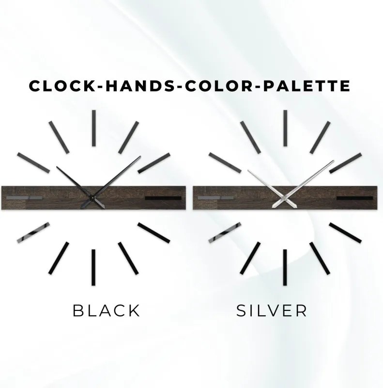 Originálne drevené hodiny na stenu do obývačky | SENTOP MAS025-3169