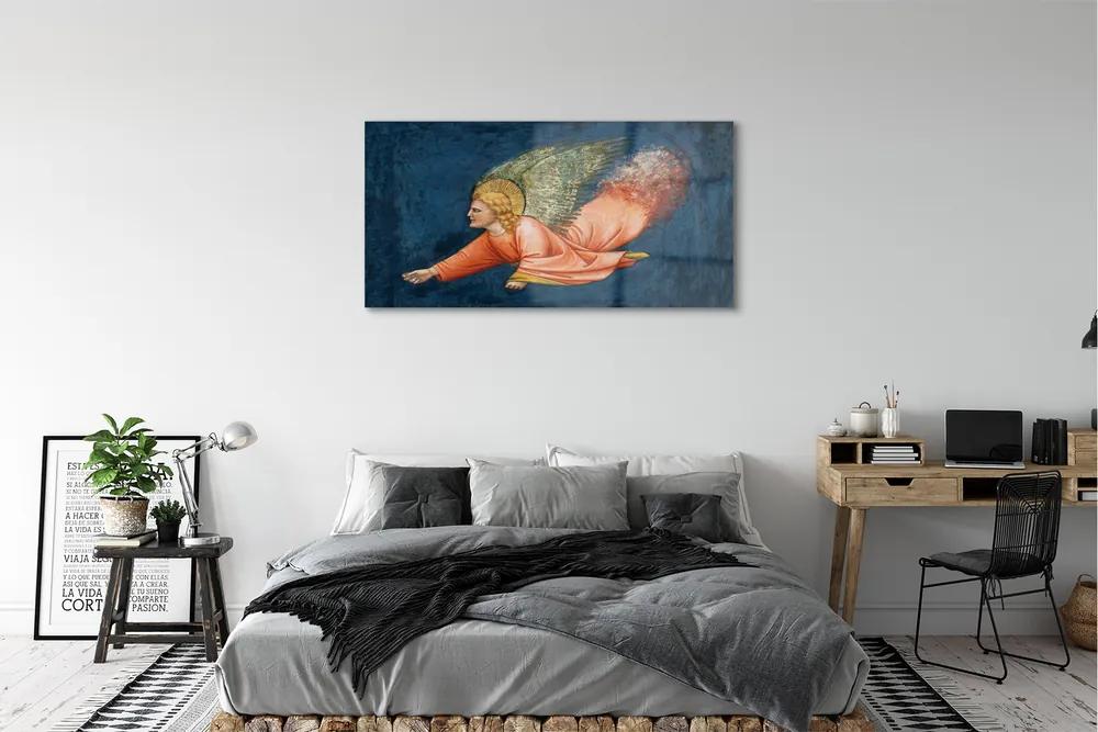 Obraz plexi Art okrídlený anjel 125x50 cm