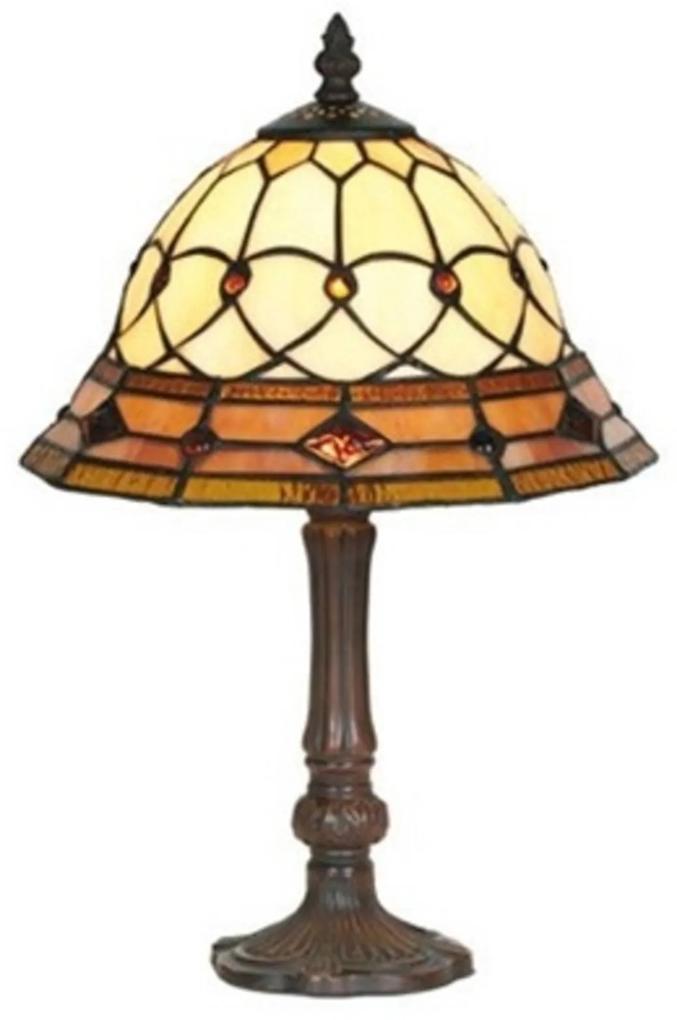 Ručne vyrobená stolná lampa KASSANDRA, 42 cm