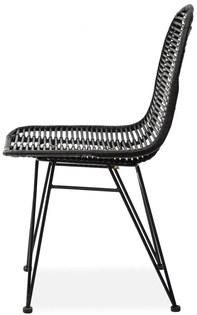 Jedálenská stolička INDUSTRY K337 čierna