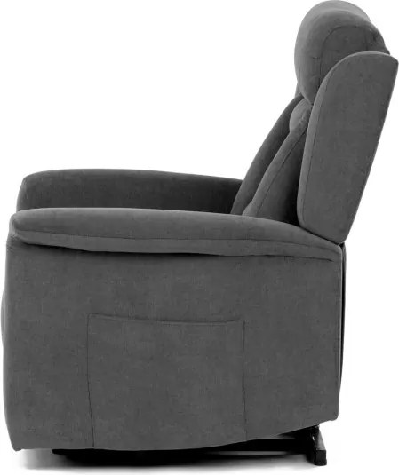 Polohovacie kreslo sivé, elektrické TV-7072 GREY2