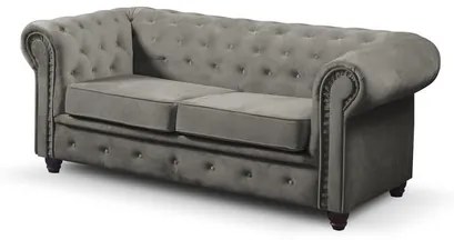 Pohovka Infinity Chesterfield III  Čierna