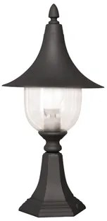 Vonkajšia stojacia lampa BOSTON nízka čierna