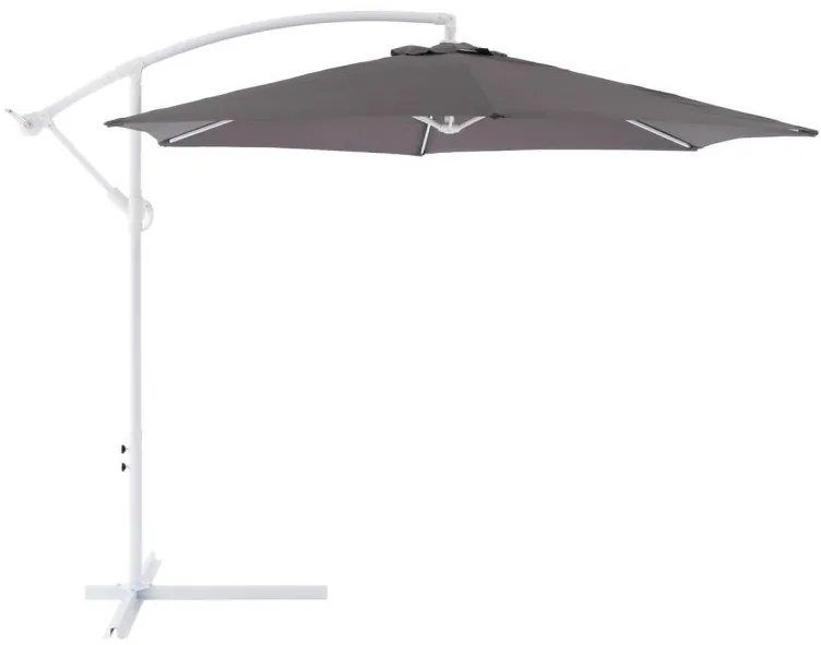 Garthen 71787 Závesný slnečník s kľučkou - antracit