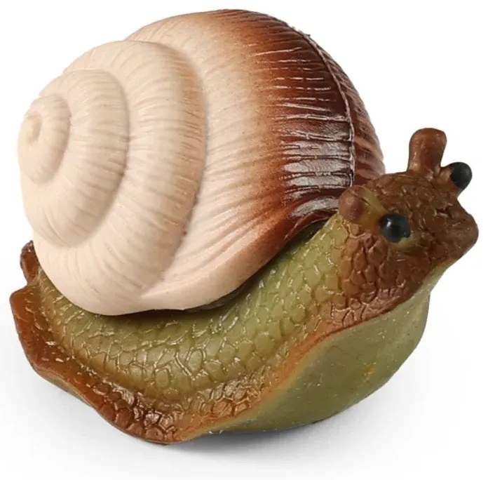 RAPPA Silikónový slimák s tvrdou ulitou - 11 cm