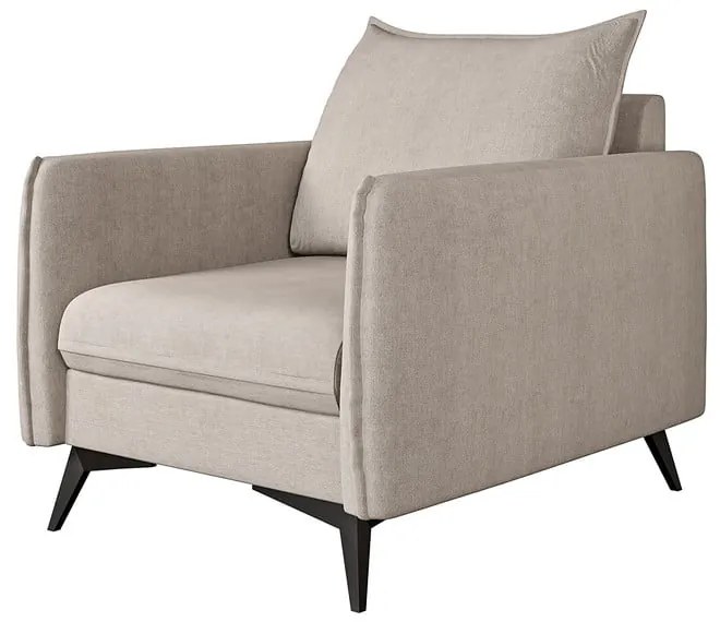 Béžové kreslo Juli Bis – Ropez