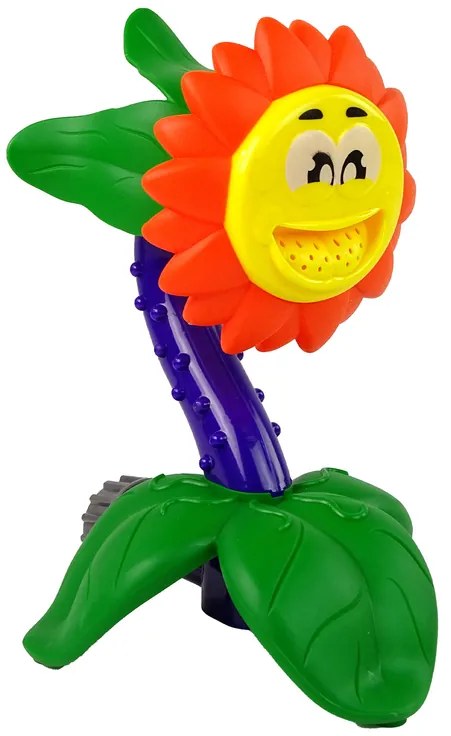 LEAN TOYS Záhradná fontána pre deti – Kvetina