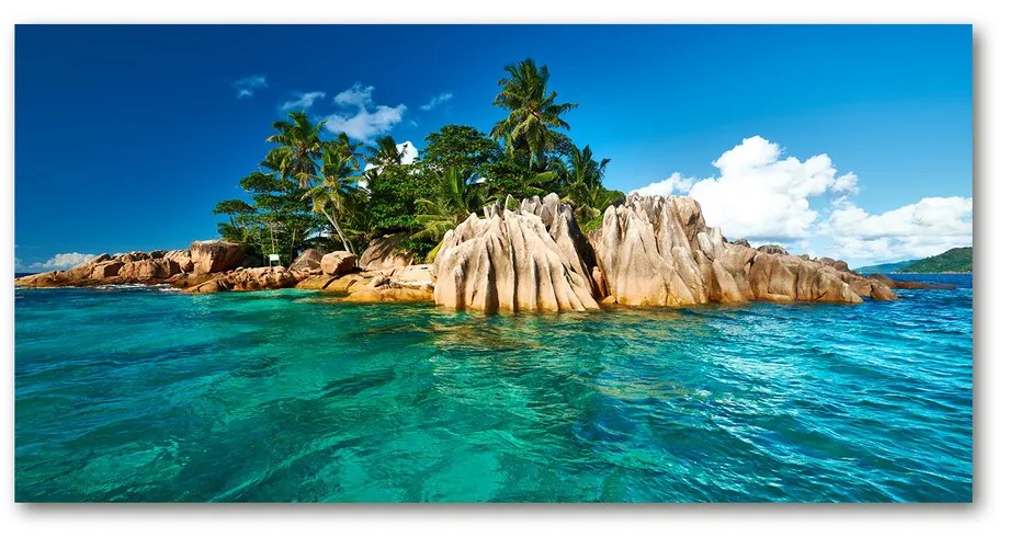 Foto obraz akrylový na stenu Tropický ostrov pl-oa-140x70-f-78907278