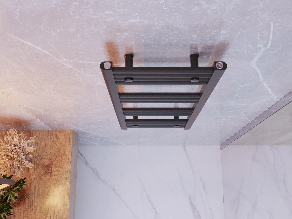 Gamma Erga Basic, vykurovacie teleso 1000x400 mm, 328 W, čierna, ERG-LAV-BASIC-10040-BK