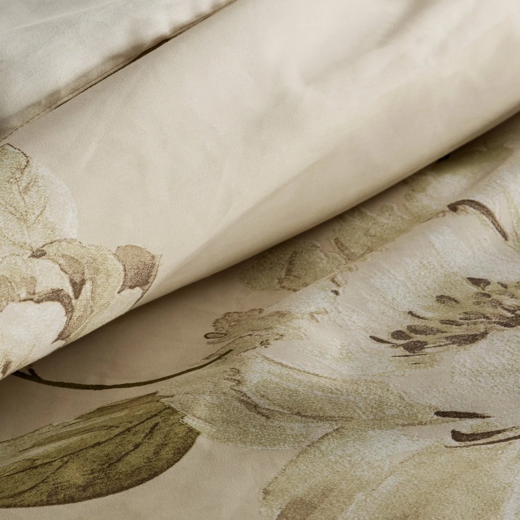 SATÉNOVÉ OBLIEČKY SPRING38 140X200 CM, 1 KS 70X80 CM KVETY