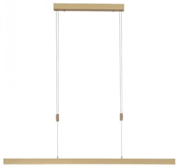 Paul Neuhaus 2568-60 - LED Stmievateľný luster na lanku ADRIANA LED/14W/230V mosadz