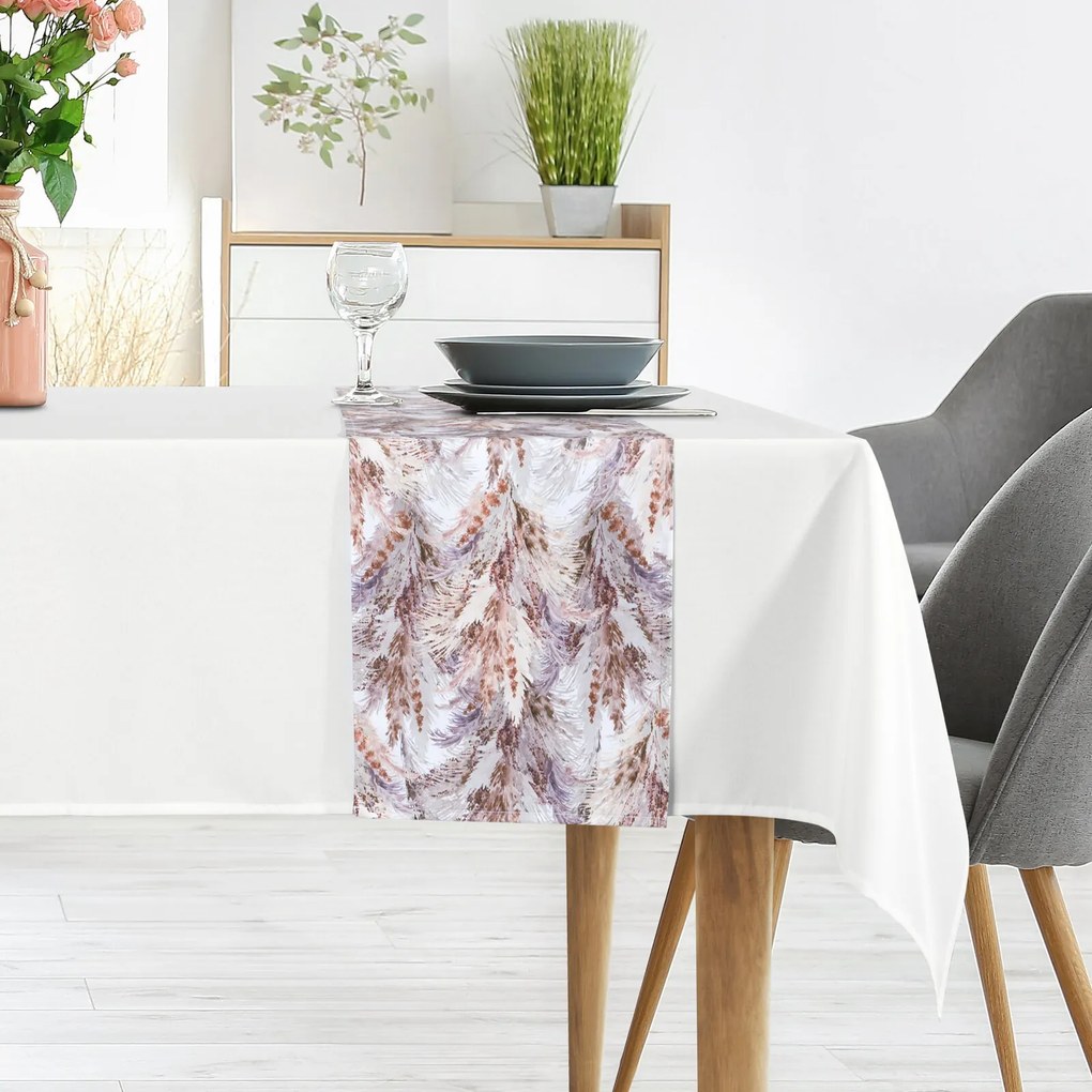 OBRUS ANITA4 SADA 140X180 CM, 33X180 CM VZOROVANÝ