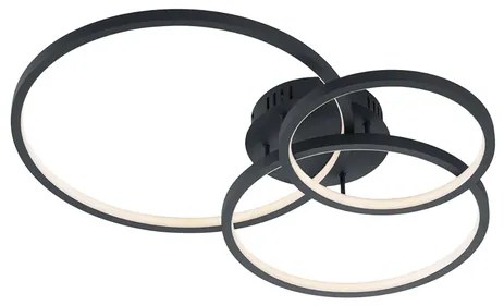 Trio Aaron led stropné osvetlenie antracit 652710342 TR652710342