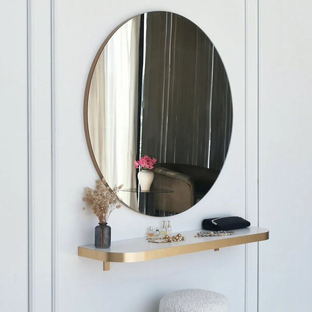Zrkadlo Gold 90 cm