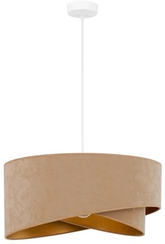 Brilagi - LED Luster na lanku LYRA 1xE27/15W/230V hnedá/zlatá