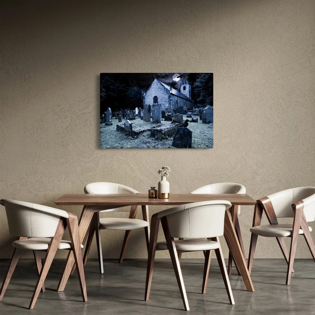 Obraz - Temná noc (90x60 cm)