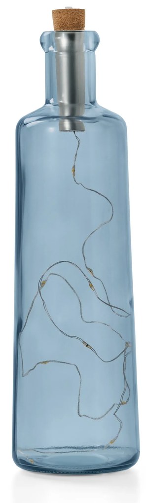 Dekoračná fľaša s LED