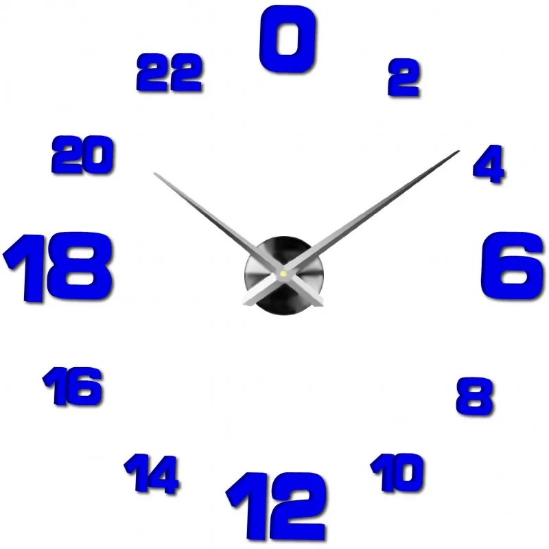 Moderné nalepovacie nástenné hodiny | 3D hodiny 12S022-Wall clock