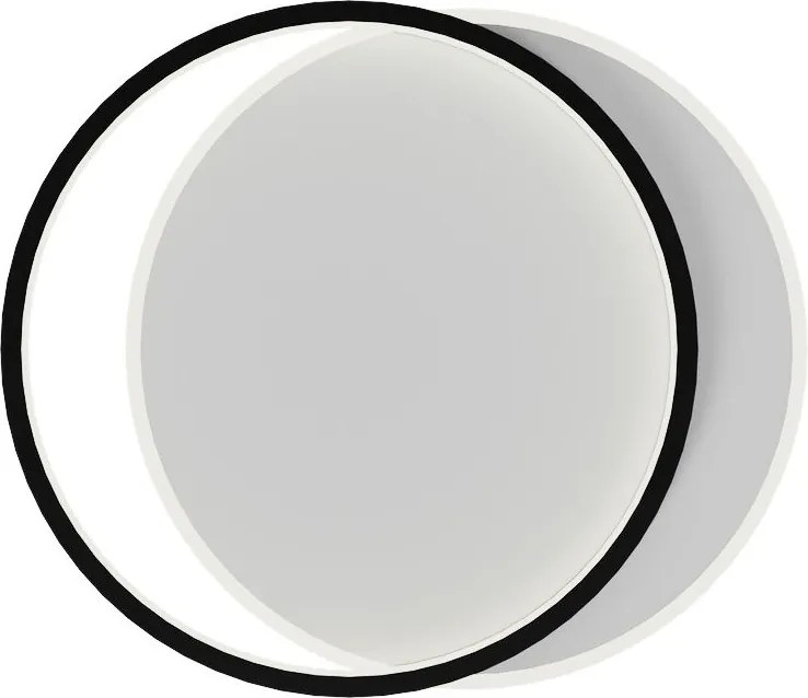 Toolight Toolight, LED stropné svietidlo 40cm, LHJ076-C, čierna-biela, OSW-50035