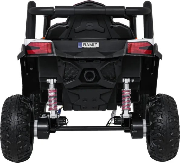 Elektrické autíčko Buggy Madman UTV-MX biele