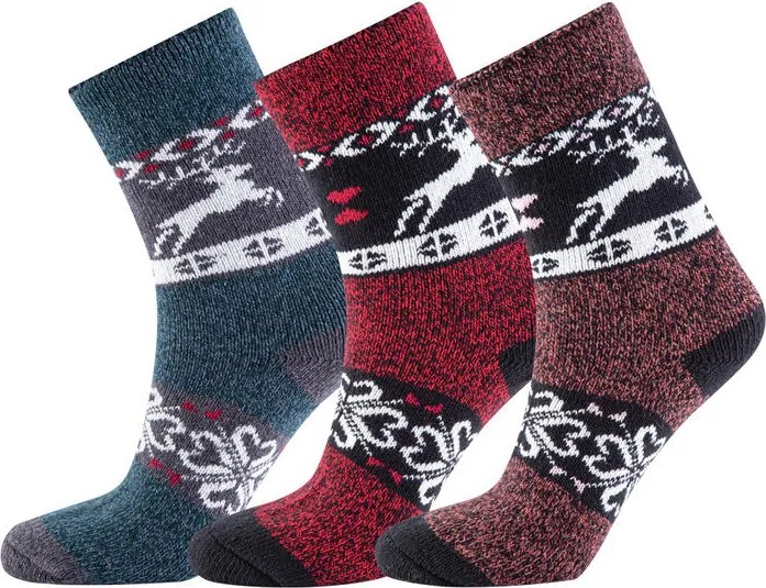 Ponožky z vlny 3 páry veľ. 35 - 38