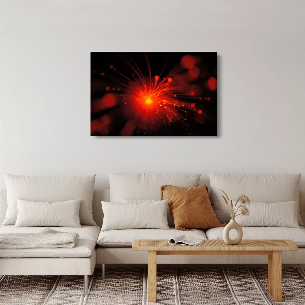 Obraz iskrenie abstrakcie (90x60 cm)
