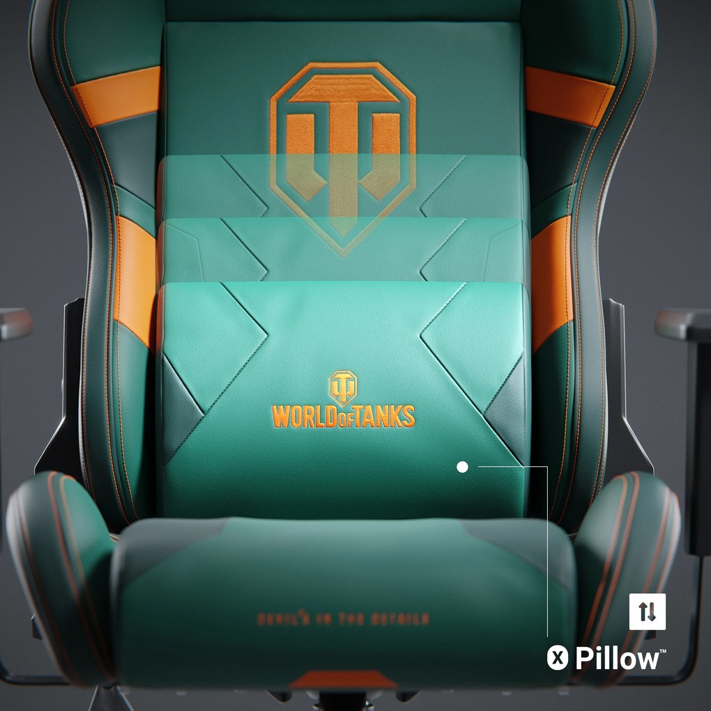 Diablo X-One 2.0 herné kreslo, World of Tanks