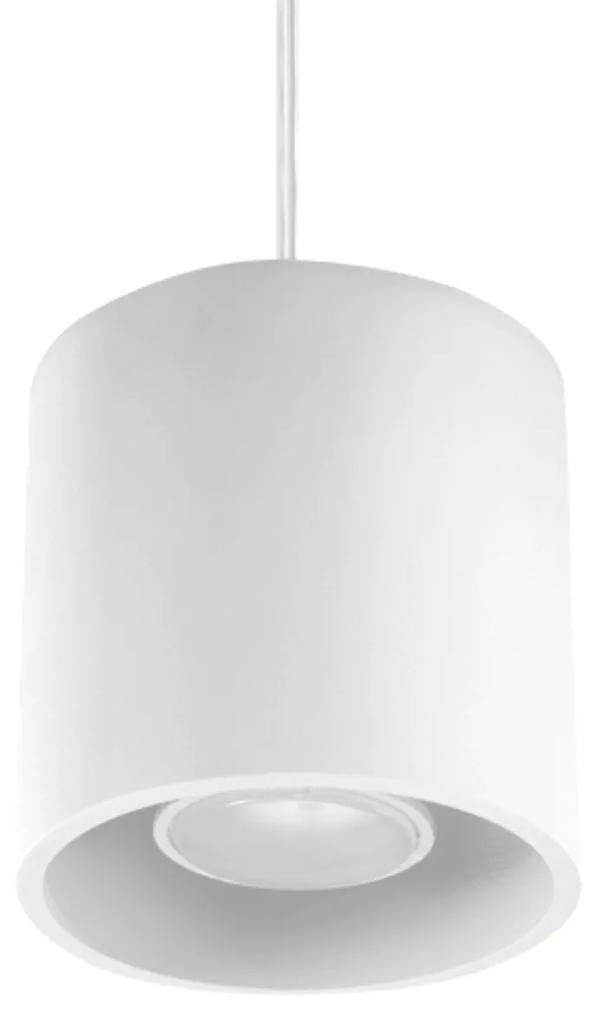 Sollux Lighting Závesné svietidlo ORBIS 1 biele