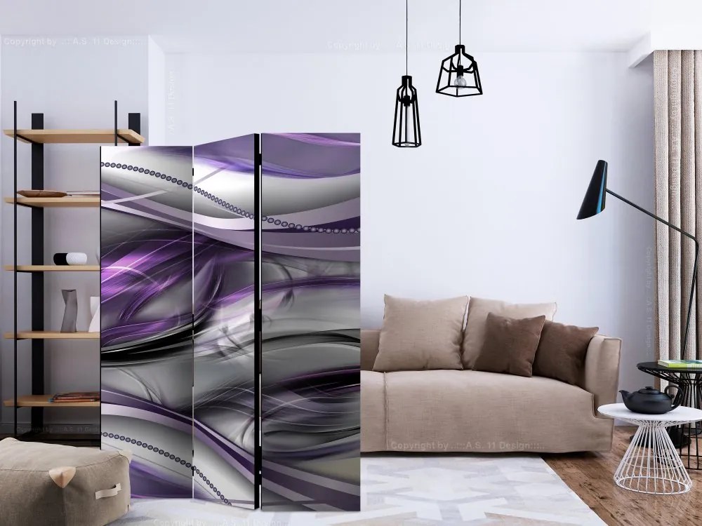 Artgeist Paraván - Tunnels (Violet) [Room Dividers]