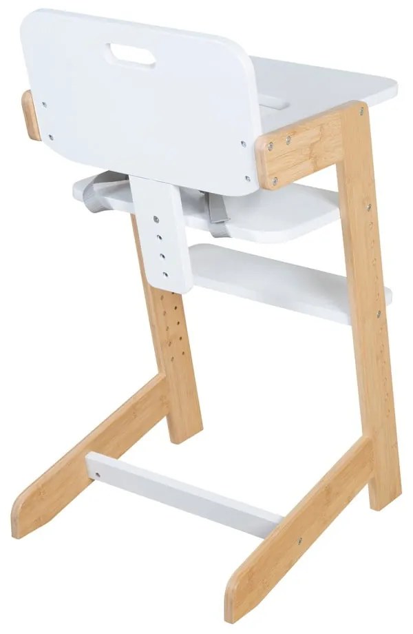 Biela jedálenská stolička Nature UP – Roba